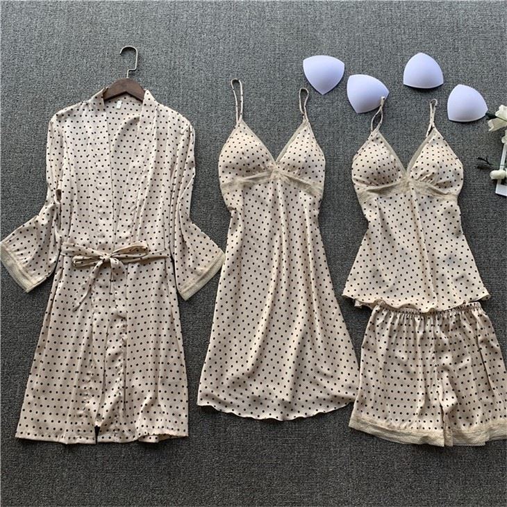 Women Dot Print Nightwear