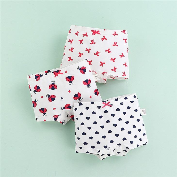 Girl Boyshorts With Stretch Cotton