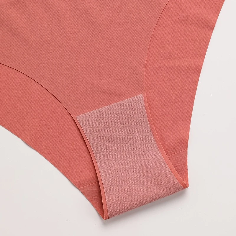 Plus Size Low-Rise Lace Panty Breathable Briefs Seamless Workout Underwear For Yoga & Gym